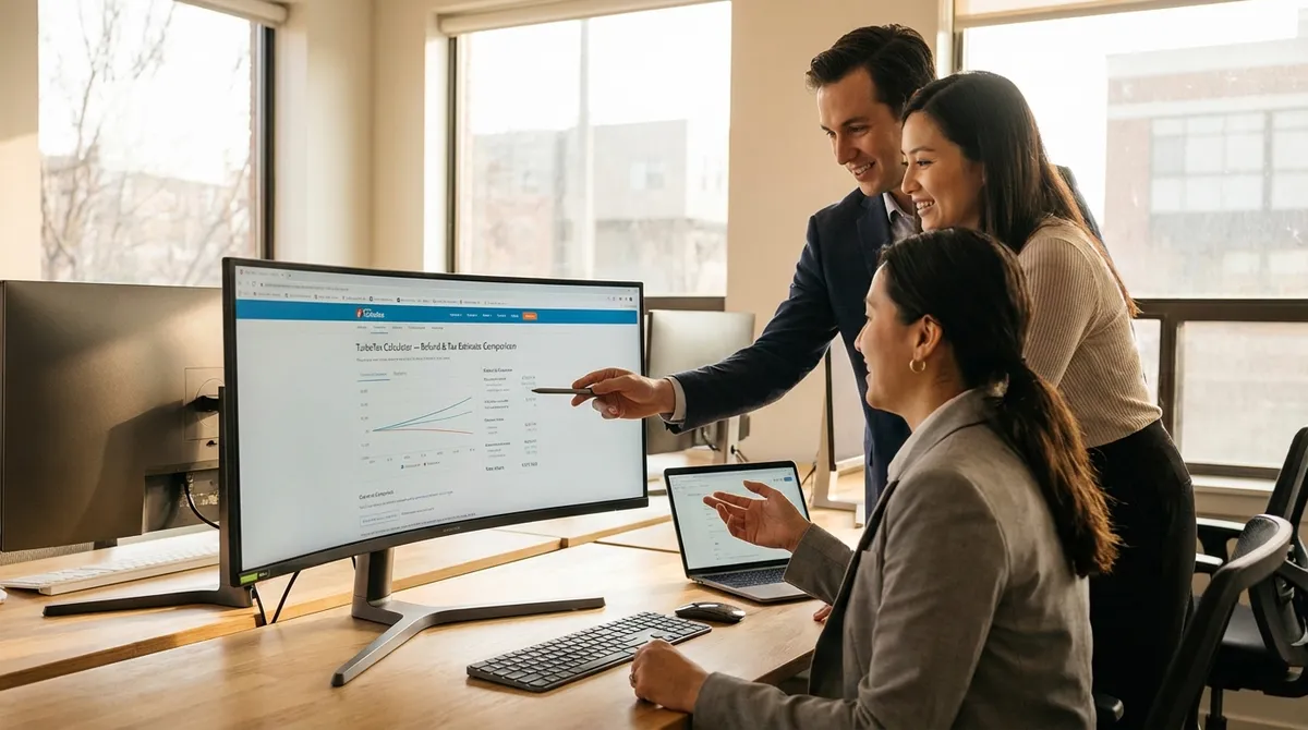 Turbotax Calculator — Refund & Tax Estimate Comparison
