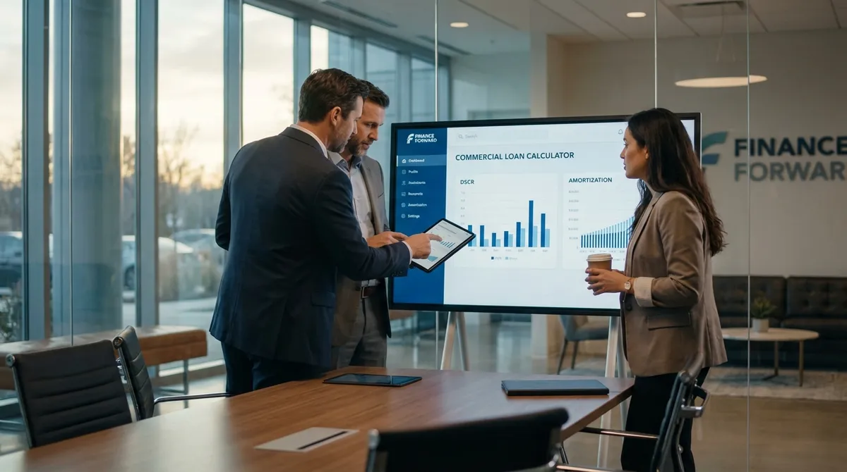 Commercial Loan Calculator Interface