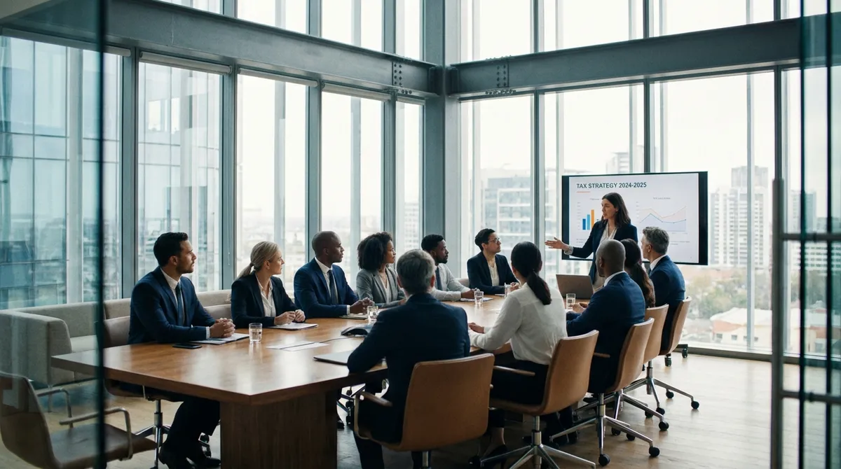 Corporate Tax Calculator Interface showing C-Corp vs S-Corp comparison