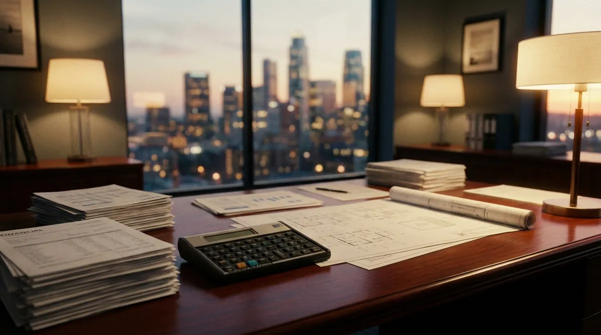 DSCR Calculator Interface showing financial metrics