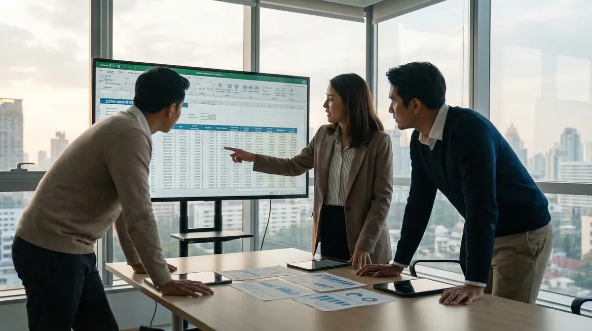 Loan Amortization Calculator Interface