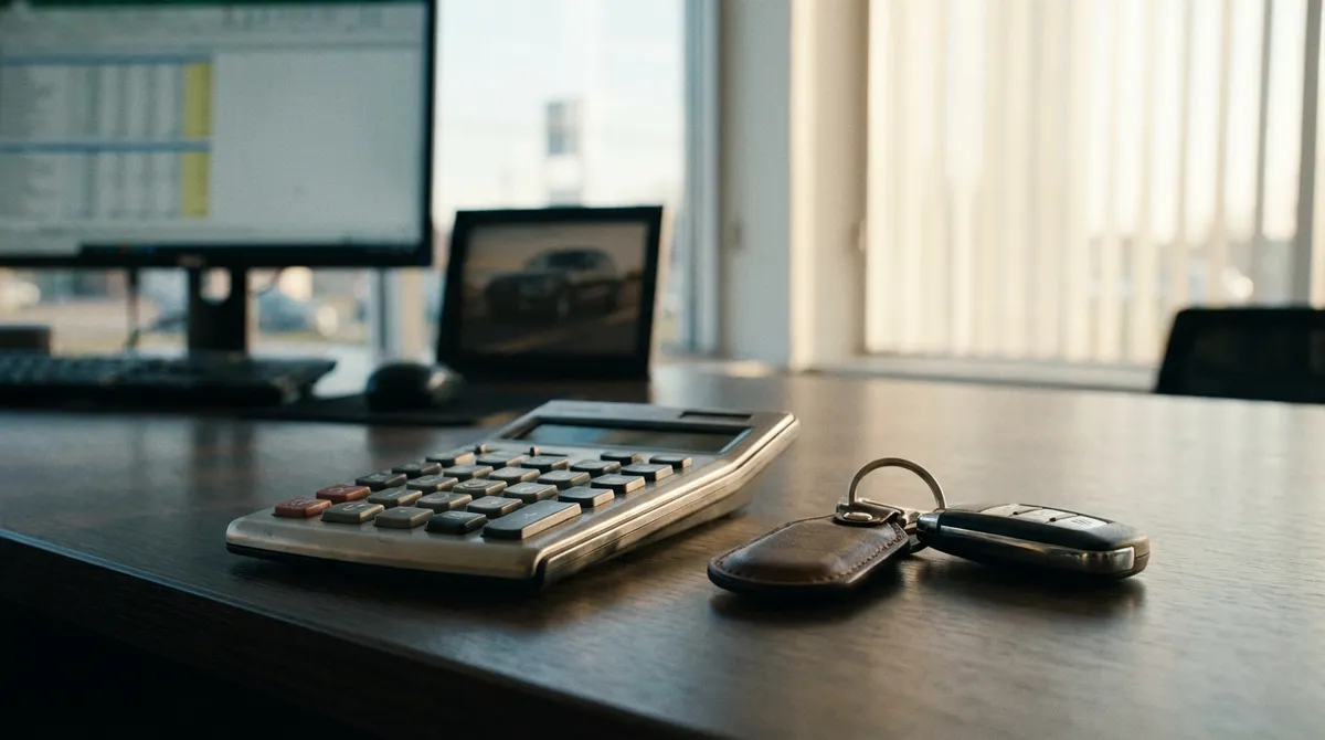 Loan Calculator Car Interface