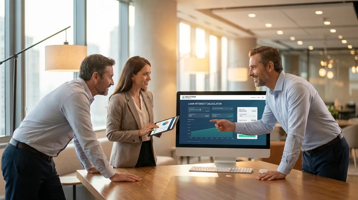 Loan Interest Calculator — Total Interest & Payoff Time