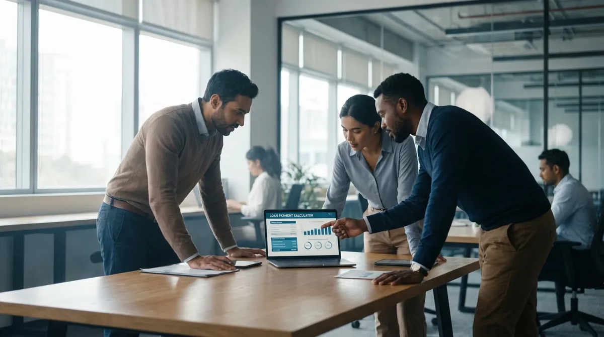 Loan Payment Calculator Interface