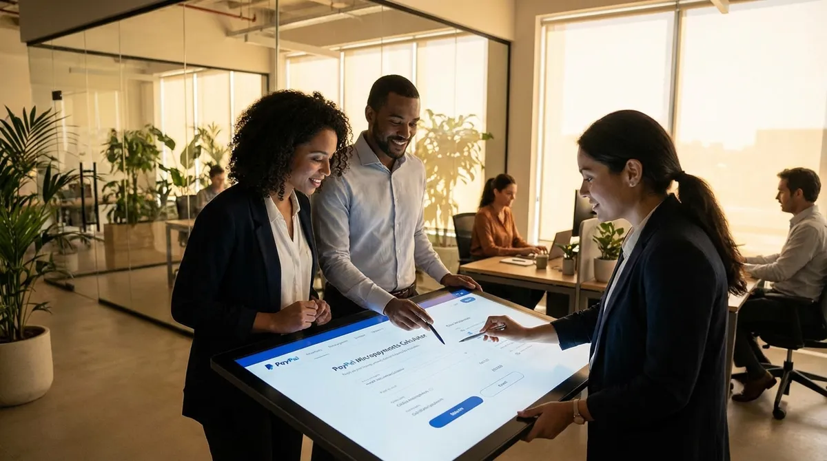 PayPal Micropayments Calculator Interface