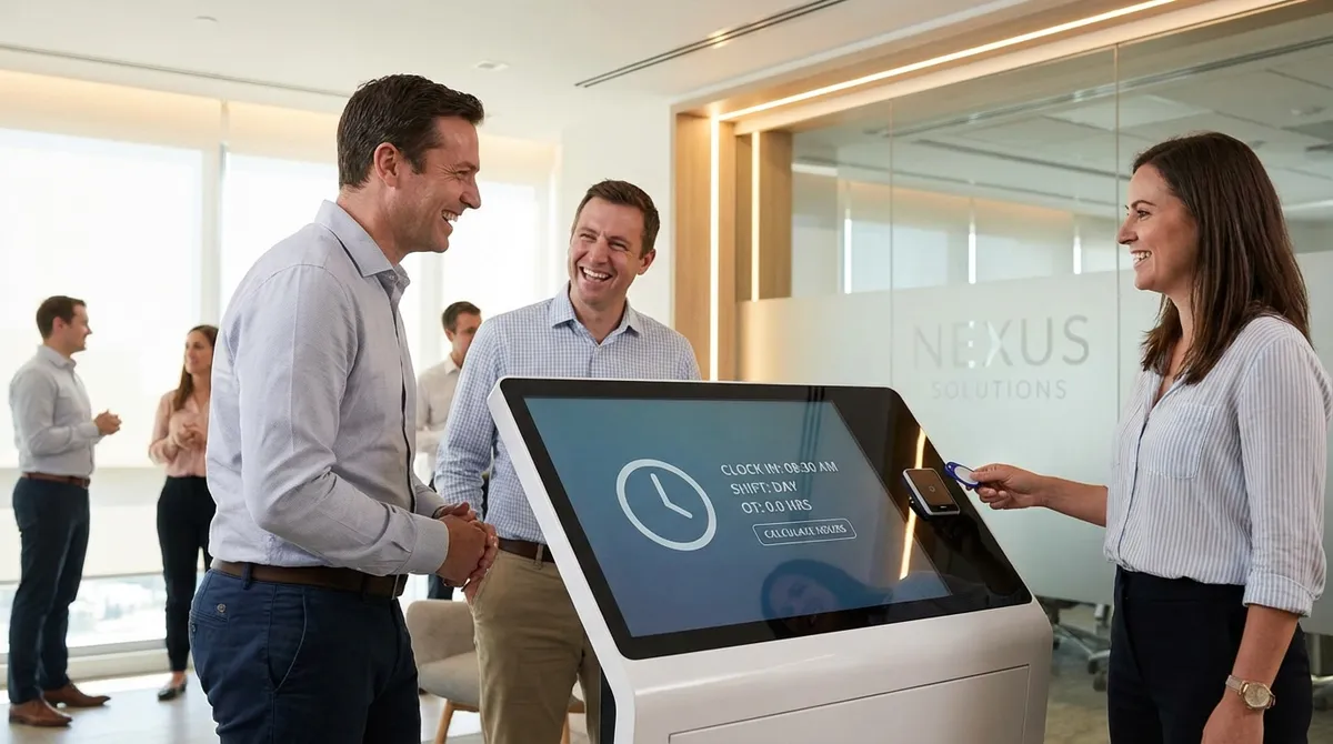 Time Clock Calculator Interface