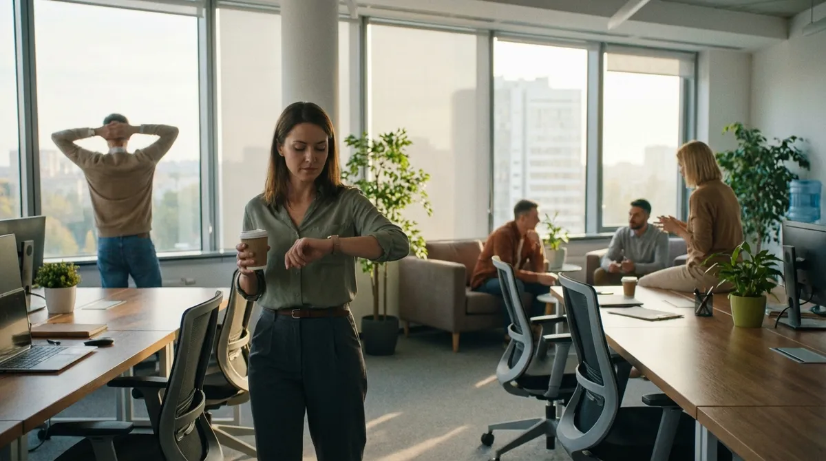 Work Time Calculator Interface showing paid vs unpaid break selection