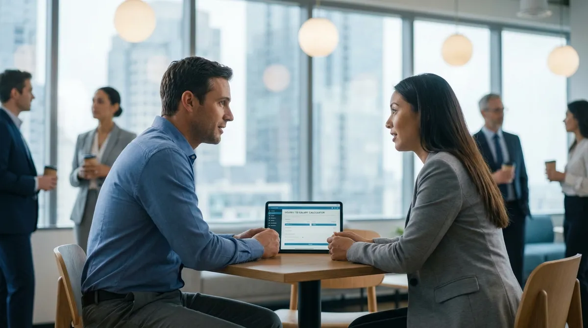 Hourly to Salary Calculator Interface