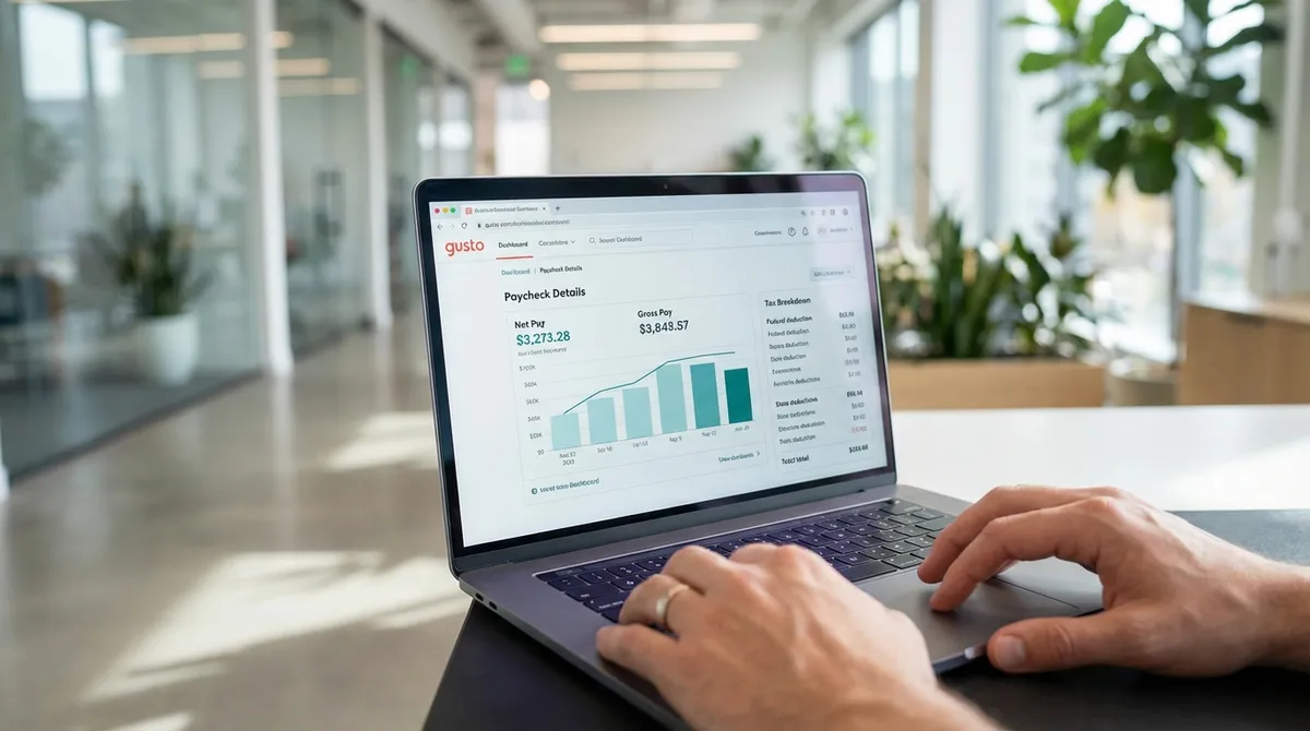 Gusto Paycheck Calculator Interface