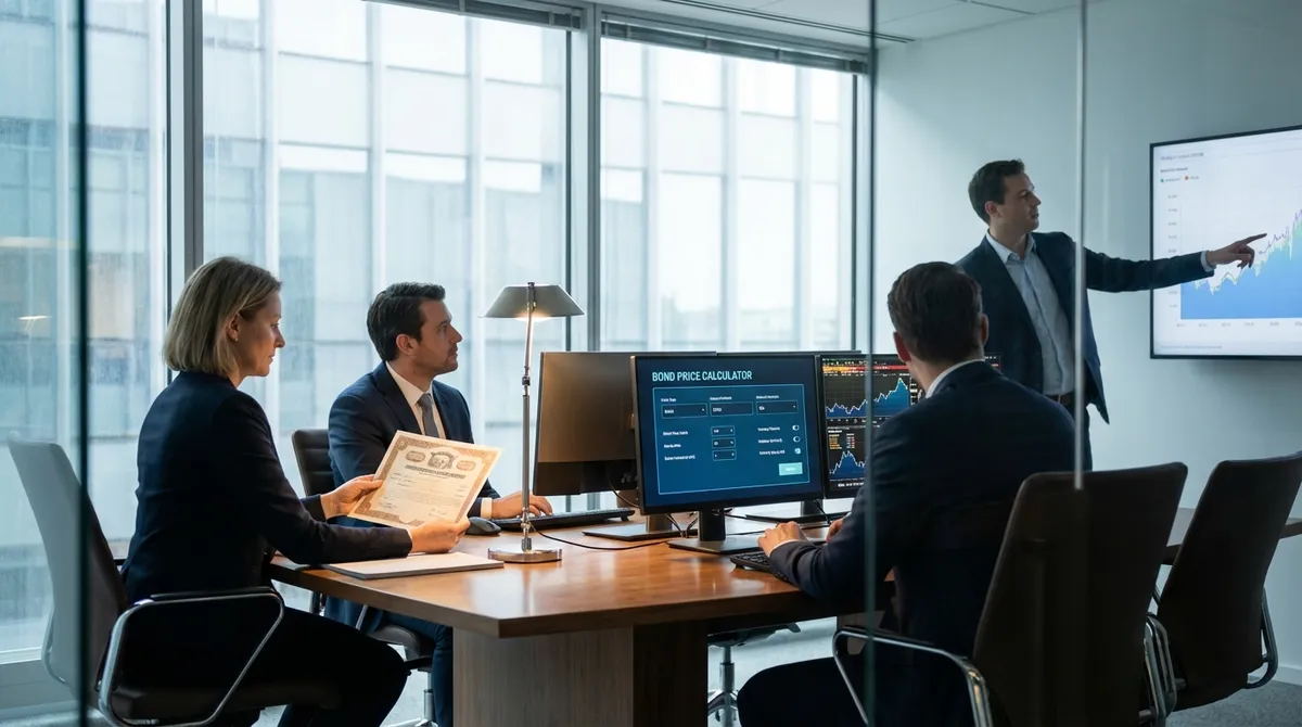 Bond Price Calculator — Clean vs Dirty Price Math