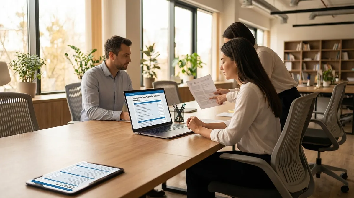 Taxable Social Security Benefits Calculator — Worksheet