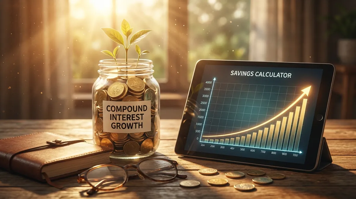 Savings Calculator and Compound Growth