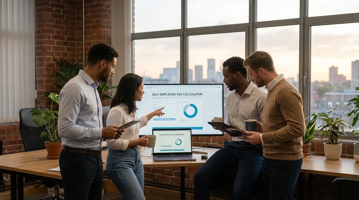 Self Employed Tax Calculator: 1099 & QBI