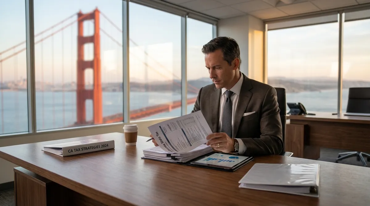 California Income Tax Calculator Concept