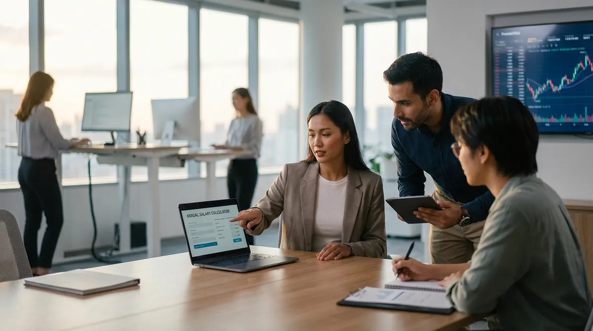 Annual Salary Calculator Interface