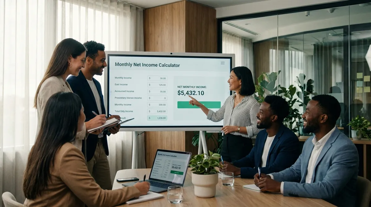 Monthly Income Calculator: Net & Taxes